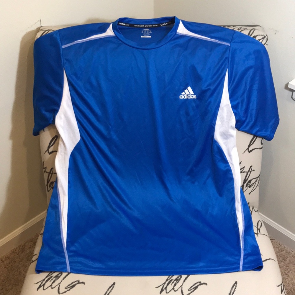 Adidas climalite men’s 2XL shirt.